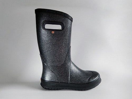 Bogs waterproof black glitter - bogs,