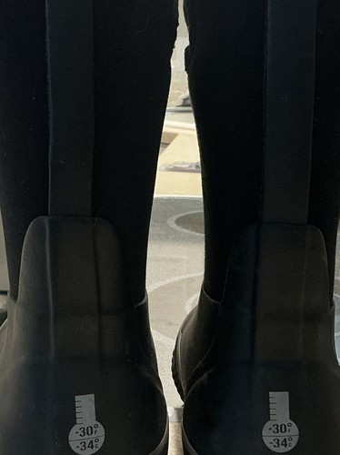 Bogs black knee - black, rain